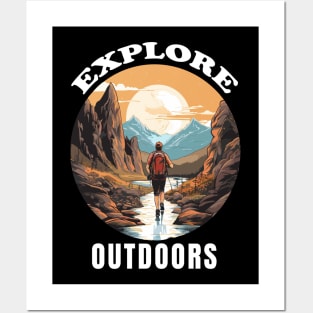 Explore Outdoors Posters and Art